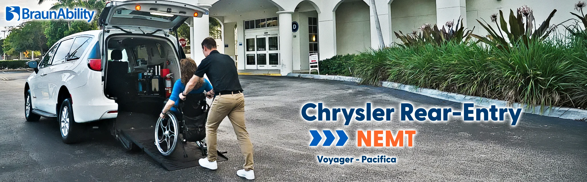 BraunAbility NEMT - Chrysler Rear Entry - Connecticut & Massachusetts (1 of 1)